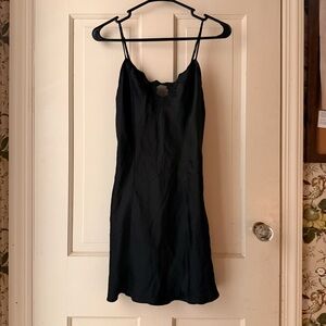 Vintage Victoria's Secret Black Slip Dress